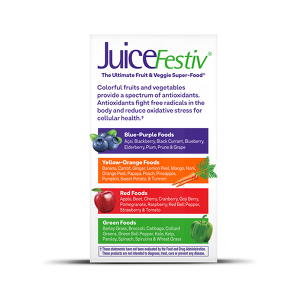 Natrol - JuiceFestiv（VeggieFestiv + FruitFestiv）60 + 60 粒