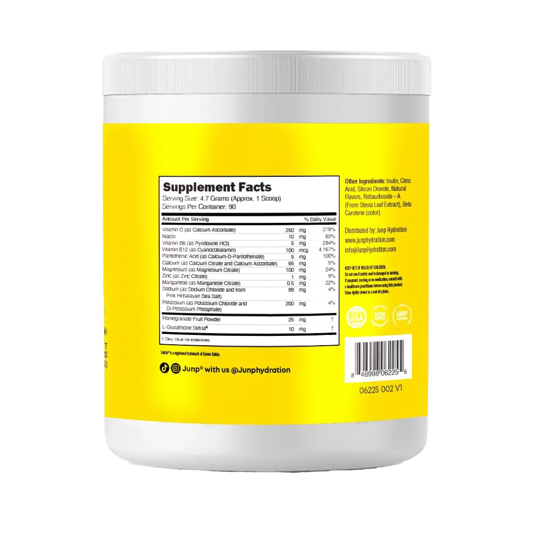 Junp - Hydration Electrolyte Powder Lemonade