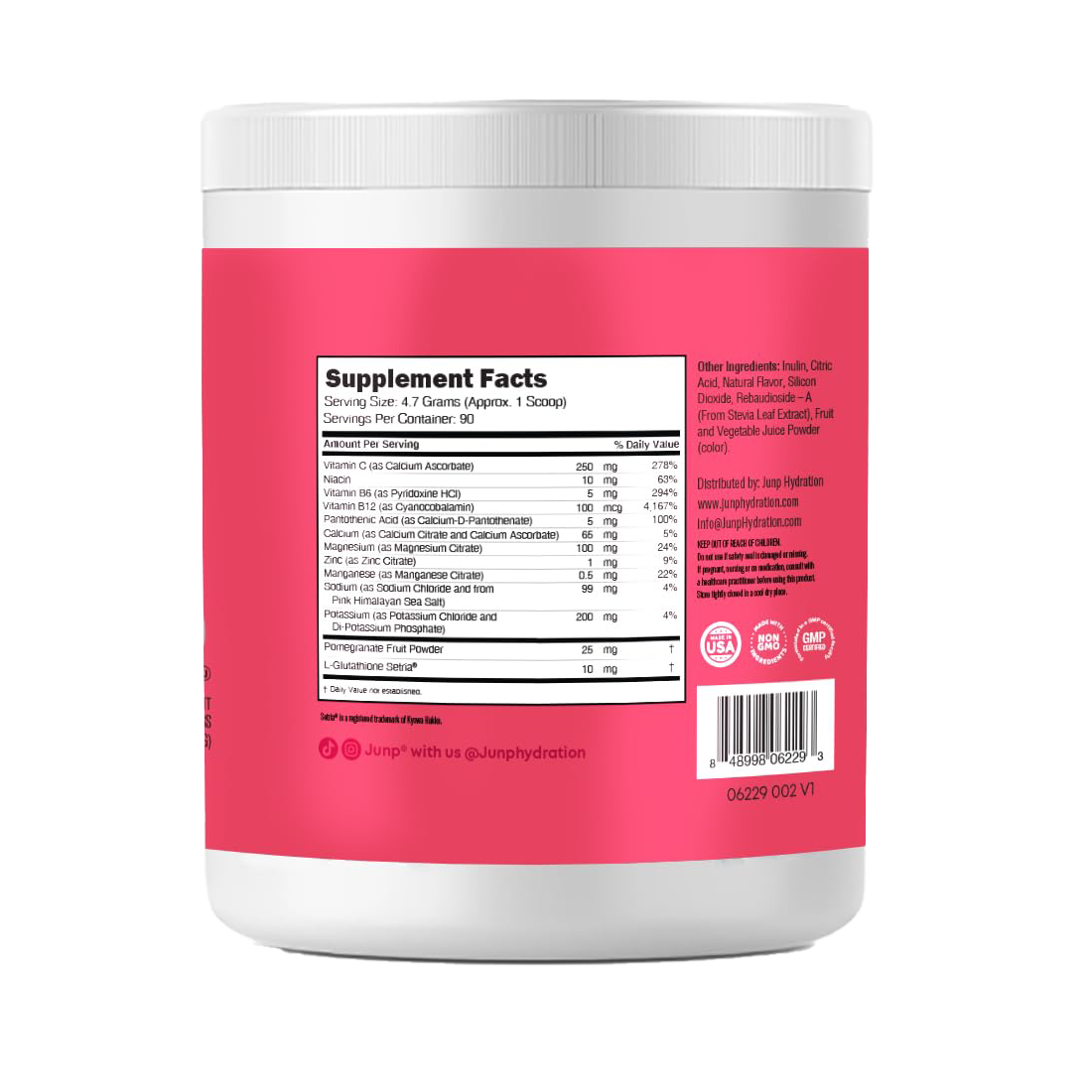 Junp - Hydration Electrolyte Powder Wild Berry