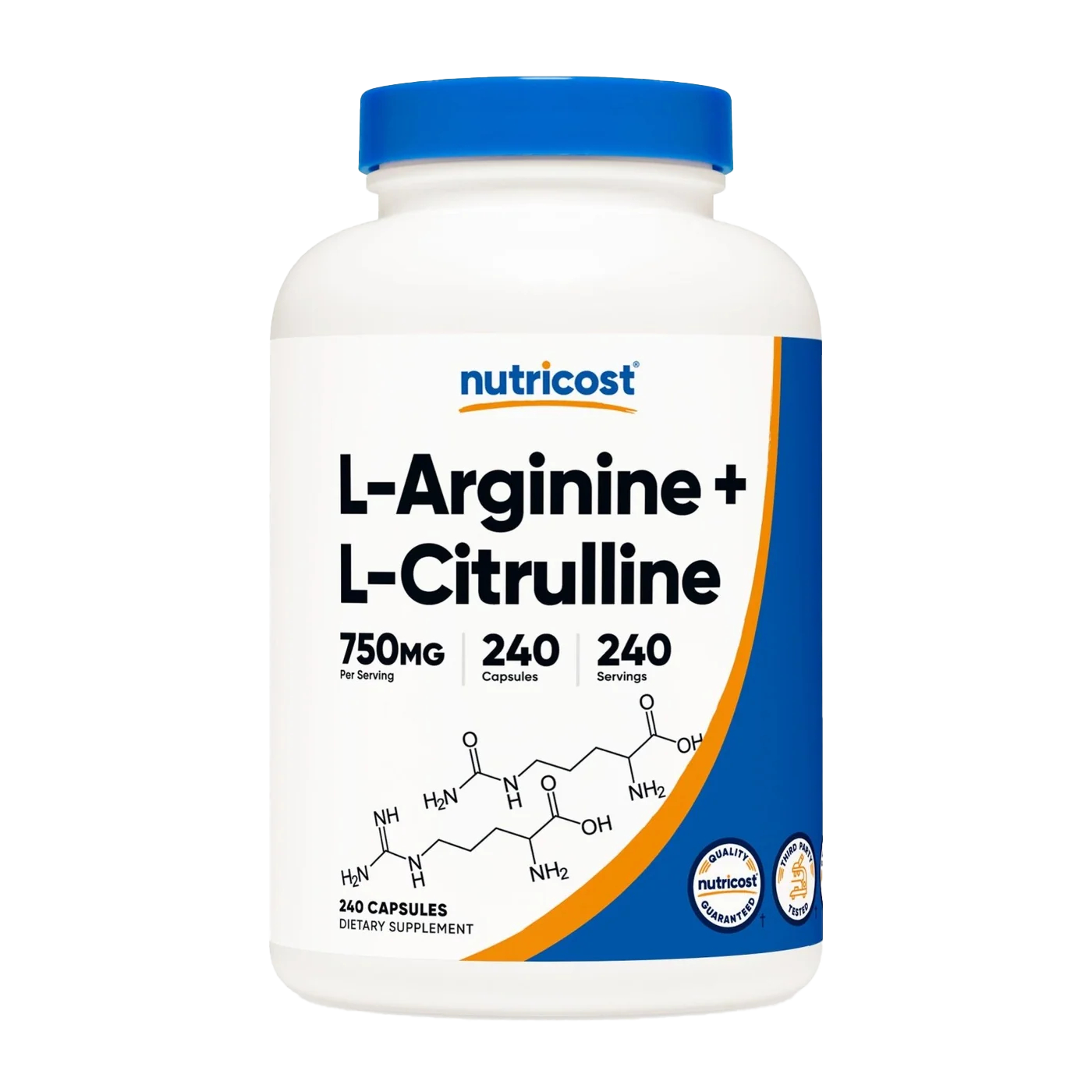 Nutricost - L-Arginine + L-Citrulline