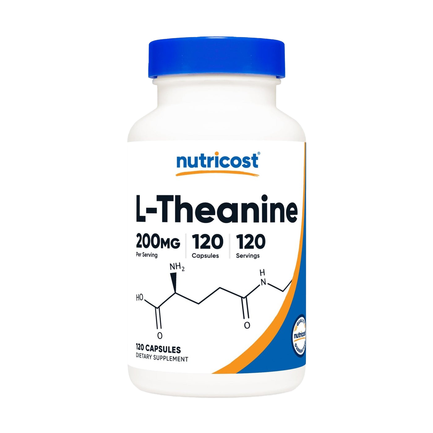 Nutricost - L-théanine 200 mg ; 120 capsules