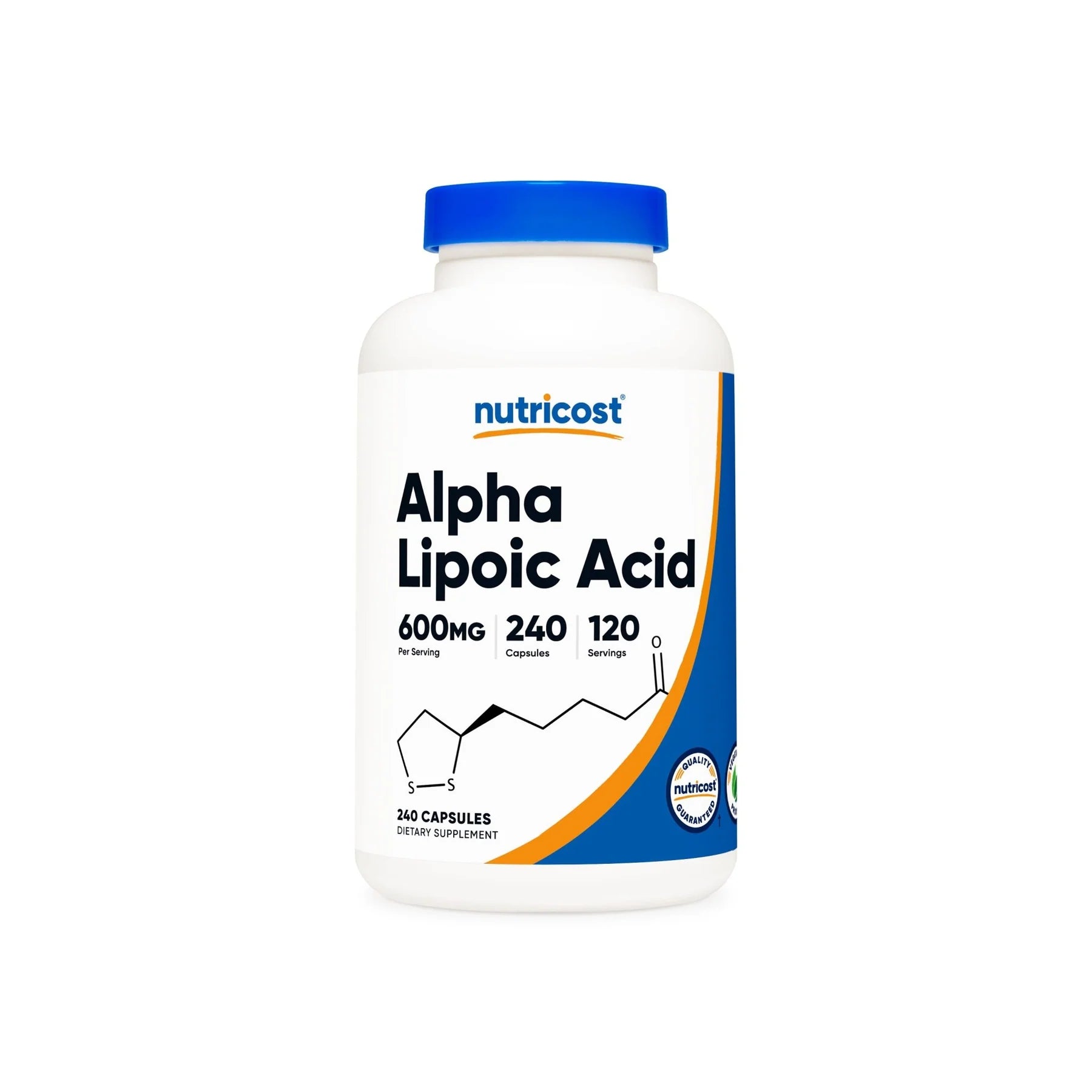 Nutricost - Alpha Lipoic Acid, 600 mg, 240 Capsules