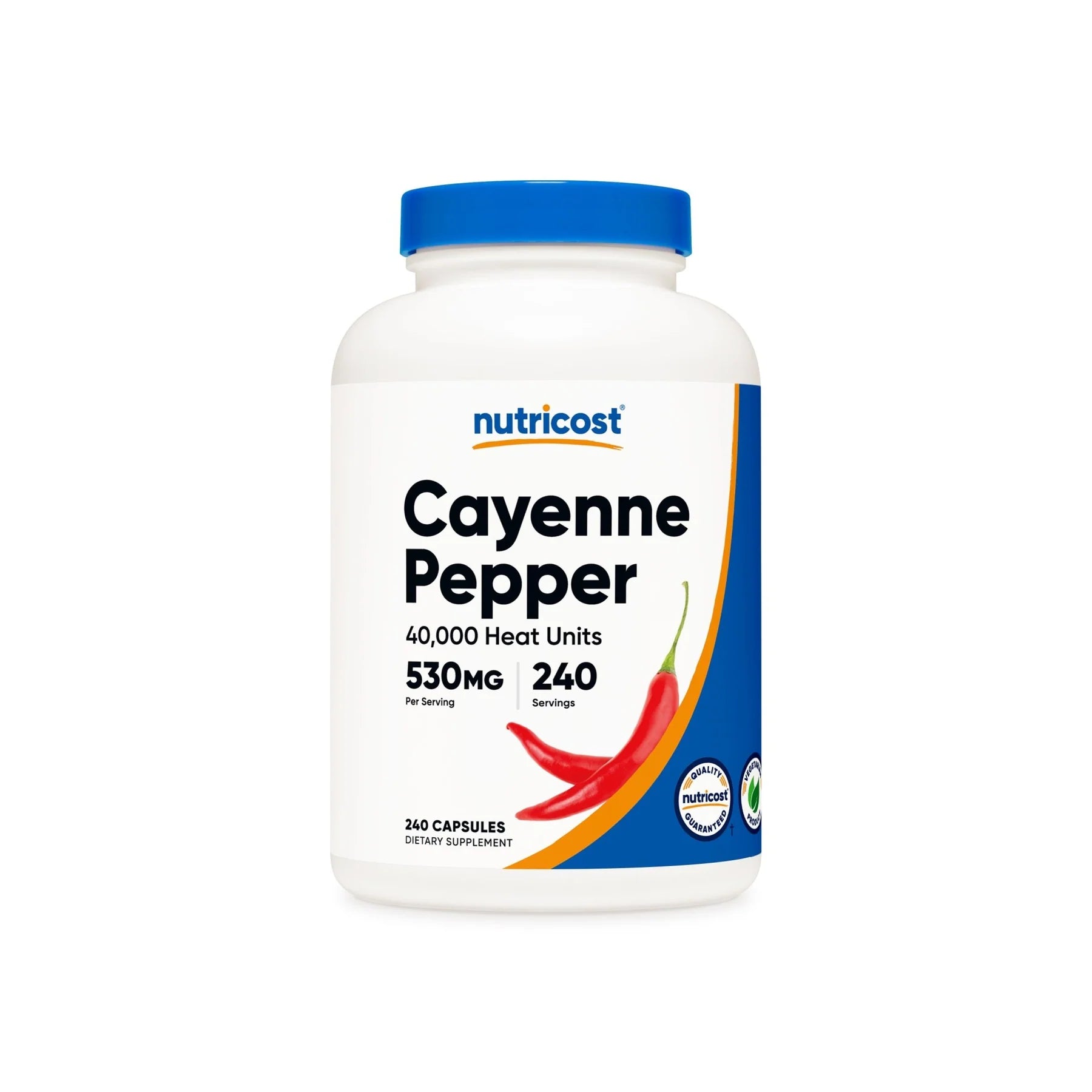 Nutricost - Poivre de Cayenne 530mg, 240 Caps