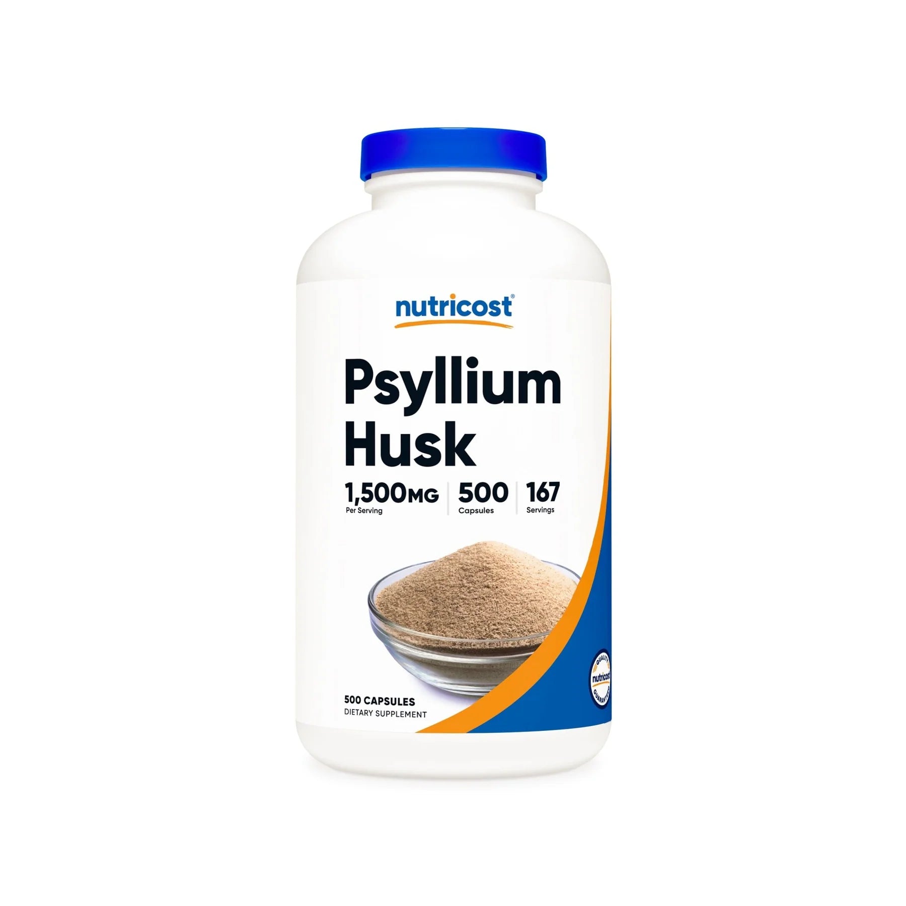 Nutricost - Psyllium Husk 500mg; 500 Caps