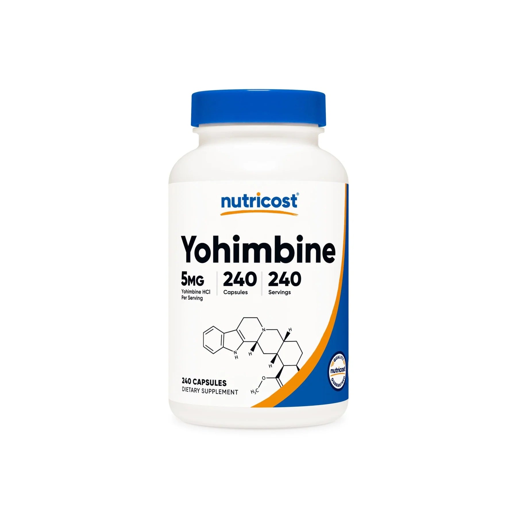 Nutricost - Yohimbine HCl 5mg, 240 Caps