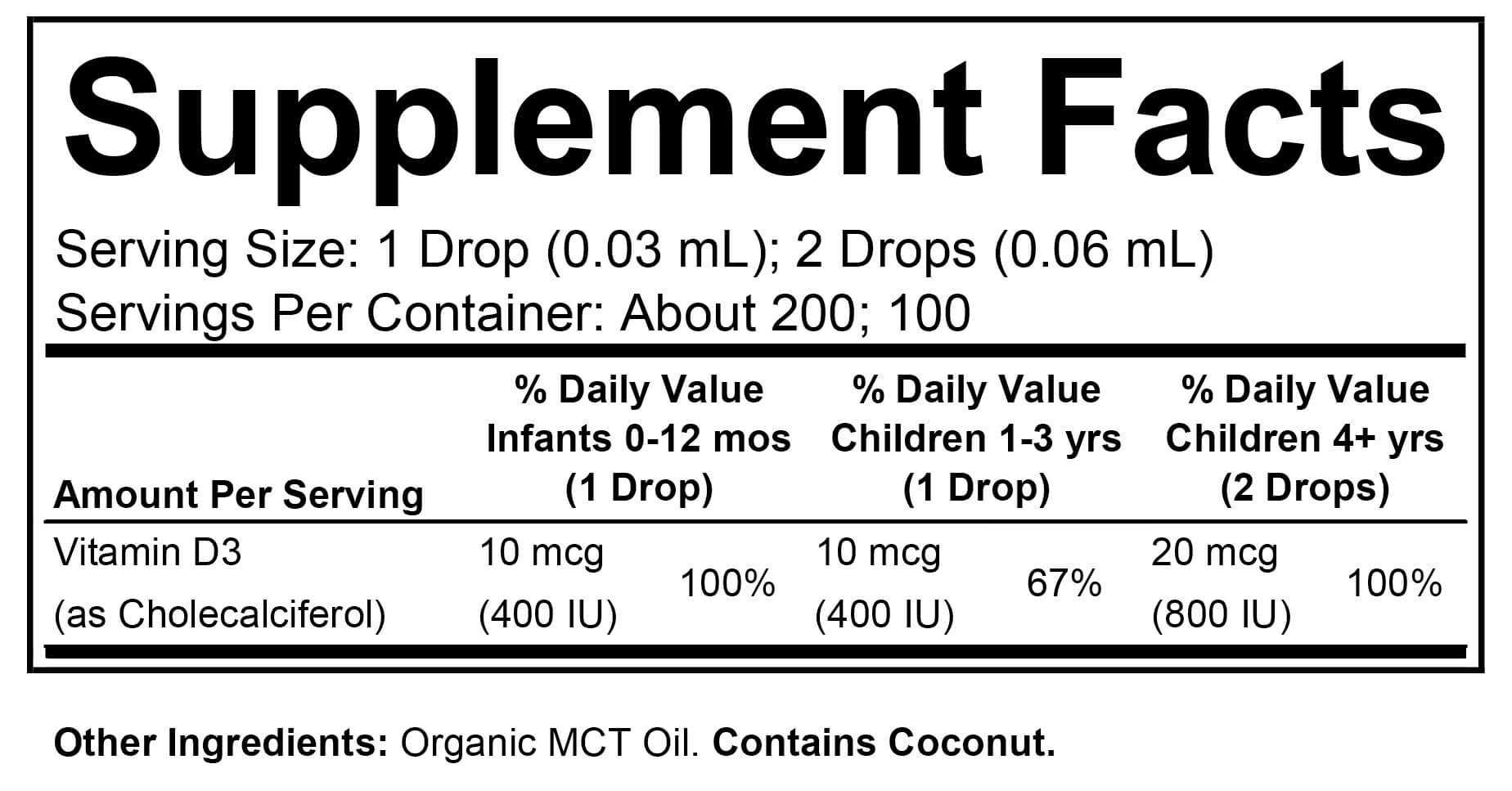 Childlife - Organic Vitamin D3