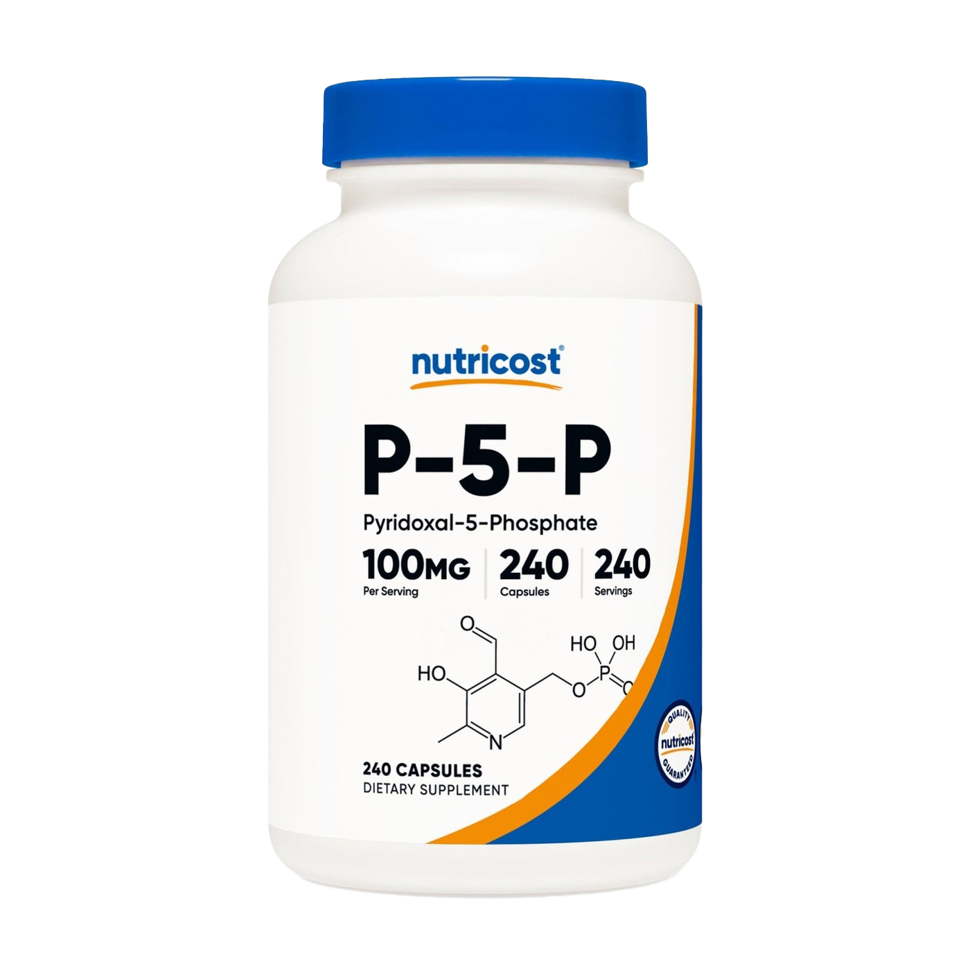 Nutricost - P5P 膠囊，100 MG - 240 粒