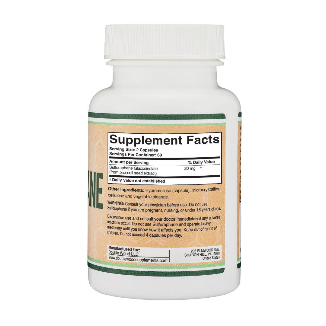 Double Bois - Sulforaphane - 120 gélules de 10 mg