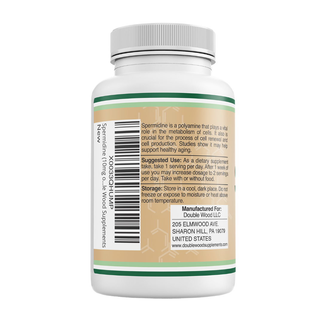 Double Wood - Spermidine - 120 gélules de 5 mg