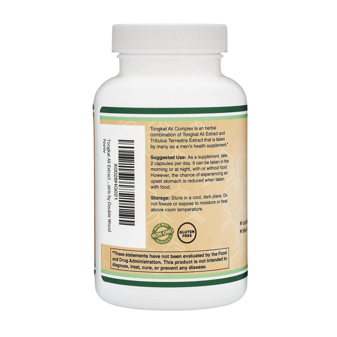 Double Bois - Tongkat Ali - 120 gélules de 500 mg