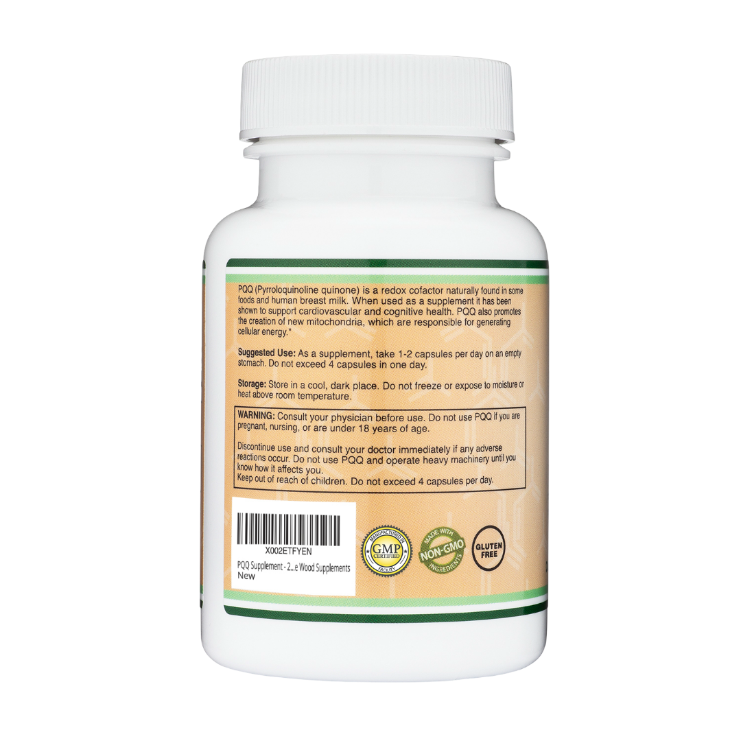 Double Bois - PQQ - 60 gélules de 20 mg