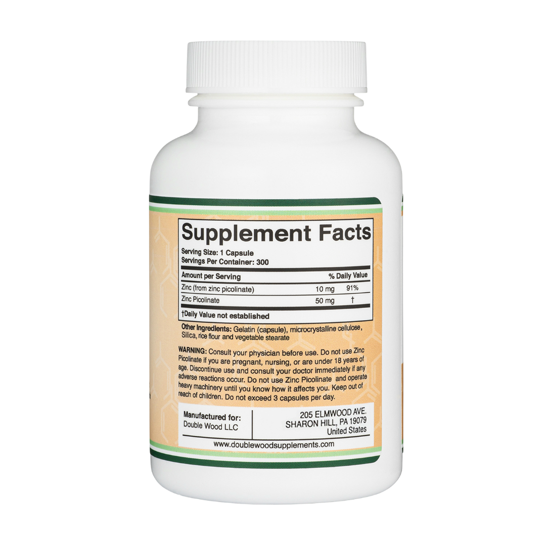 Double Wood - Zinc Picolinate