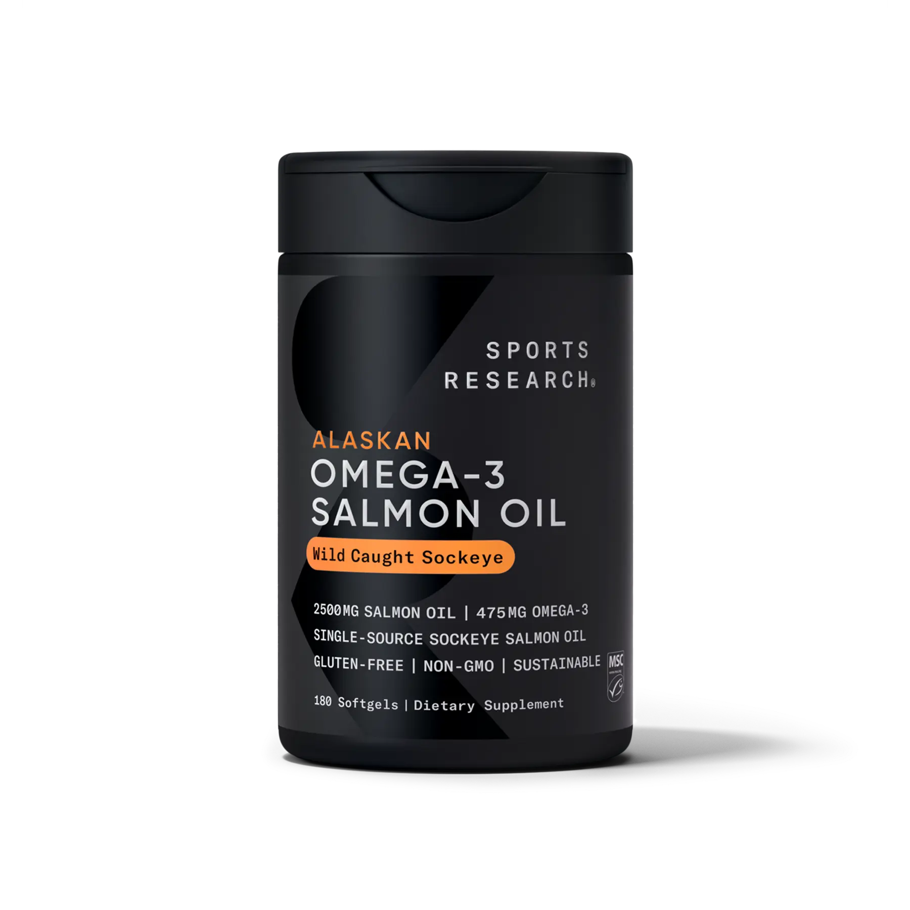 Sports Research - Wild Alaskan Sockeye Salmon Oil