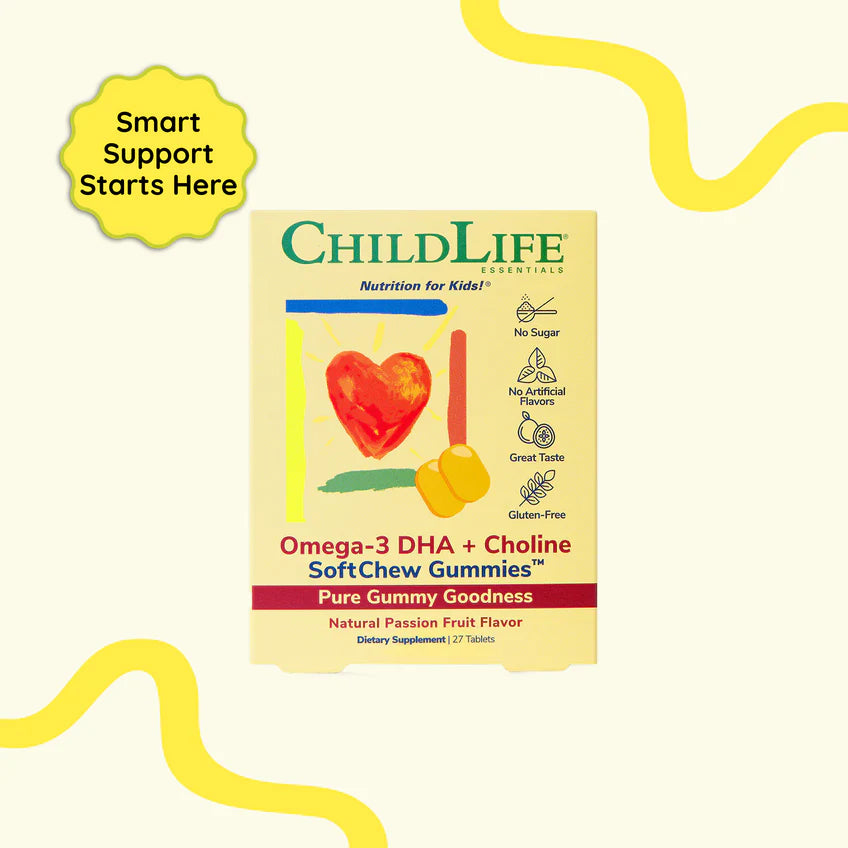 Childlife - Omega-3 DHA + Choline SoftChew Gummies®
