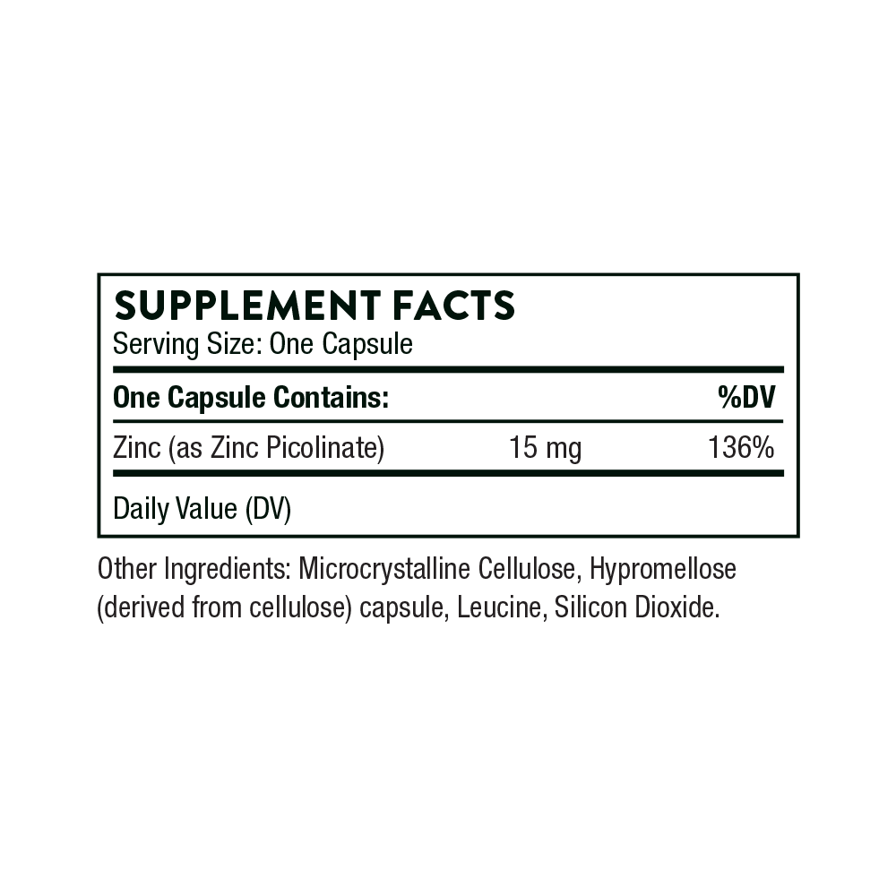 Thorne - Zinc Picolinate