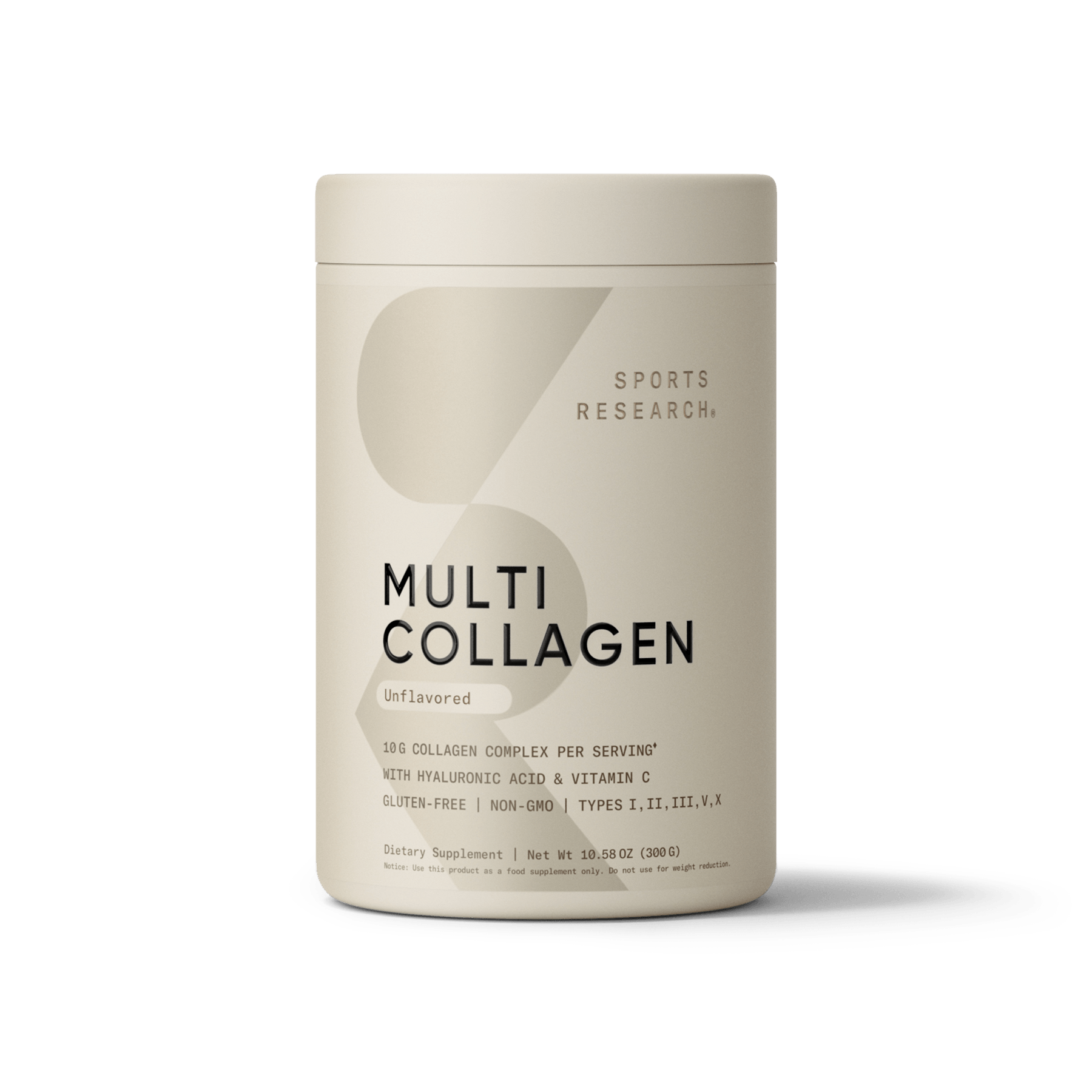 Sports Research - Poudre multi-collagène, chocolat/ 16,93 oz