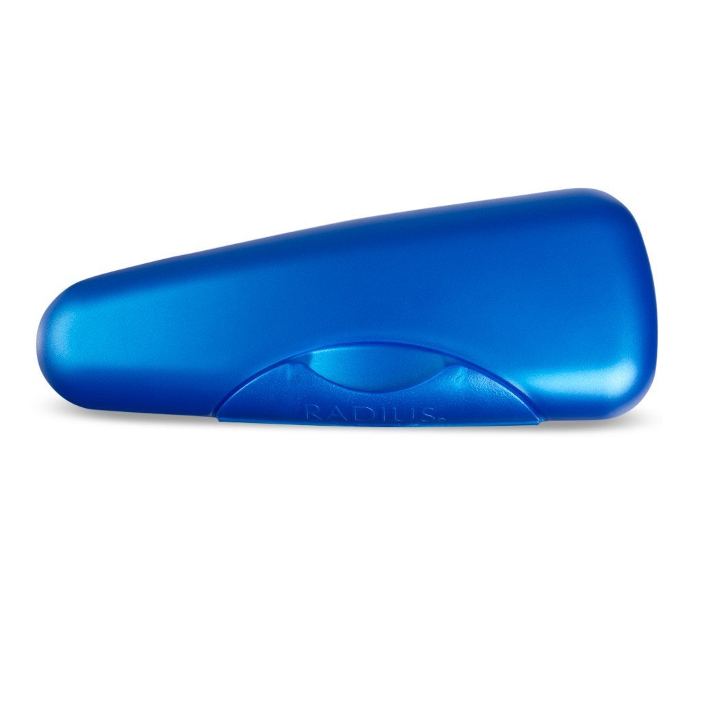 Blue Razor With Case RADIUS Razor Travel Case